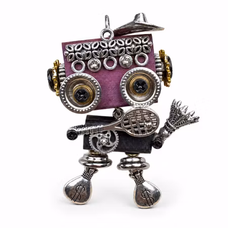Steampunk Minibot - Professor Blänk