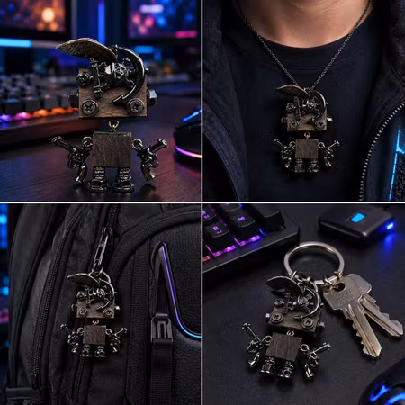 Steampunk Minibot - Håkan Headset