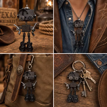Steampunk Minibot - Pistol-Pelle