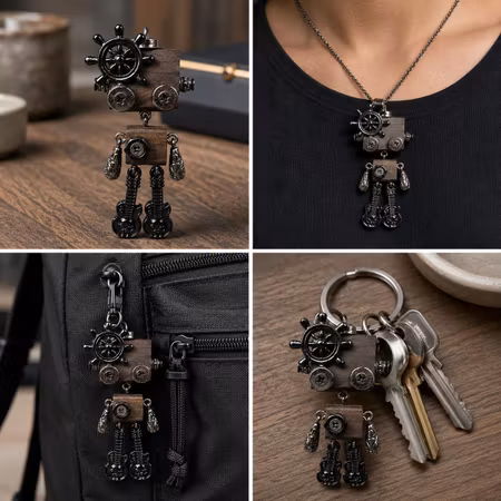 Steampunk Minibot - Kapten Kompass