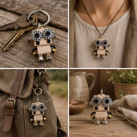 Steampunk Minibot - Pingeling