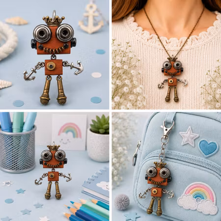 Steampunk Minibot - Skeppar Simon