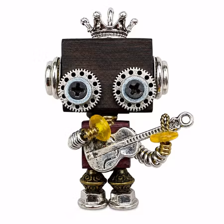 Steampunk Minibot - Rock-Robban