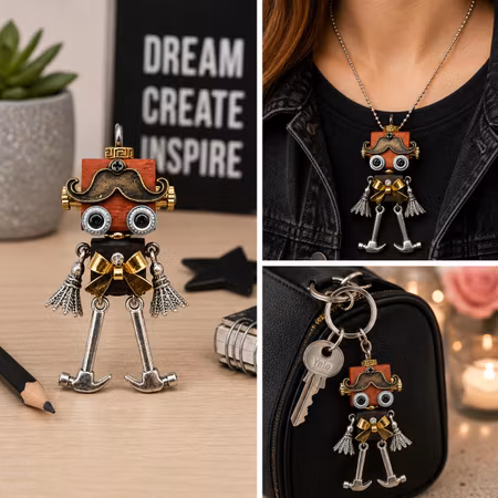 Steampunk Minibot - Baron Bolt