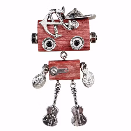 Steampunk Minibot - Stardust Luna