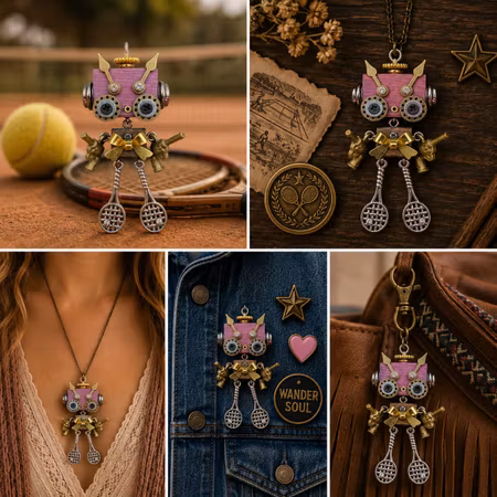 Steampunk Minibot - Revolver Bettan