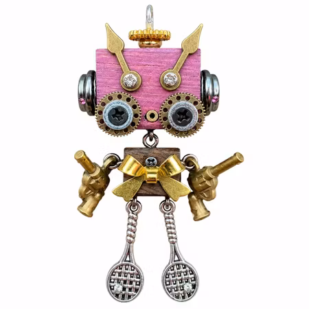 Steampunk Minibot - Revolver Bettan