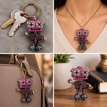 Steampunk Minibot - Rosa Rassel