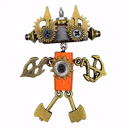 Steampunk Minibot - Kapten Kugge