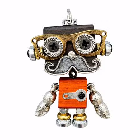 Steampunk Minibot - Professor Retro