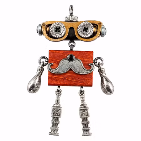 Steampunk Minibot - Sir Cogsworth