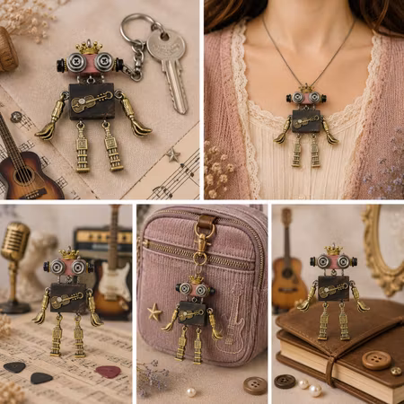 Steampunk Minibot - Rock Tindra