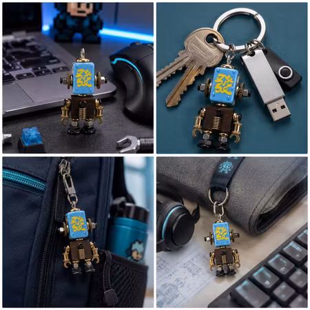 Steampunk Minibot - Scott Hacker