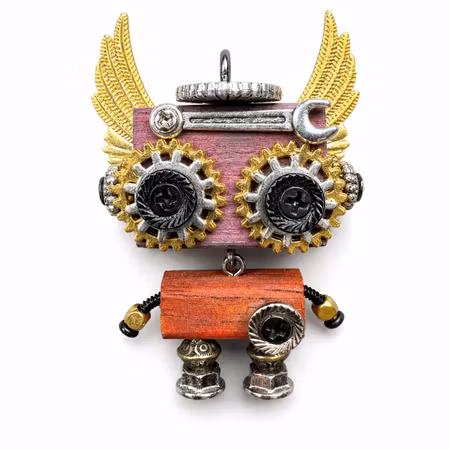 Steampunk Minibot - Flygar-Fredde