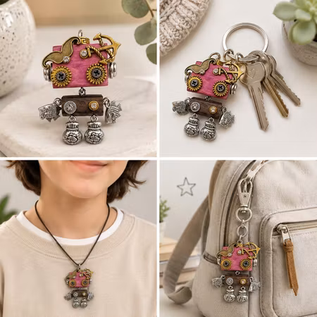 Steampunk Minibot - Marina Guldfena