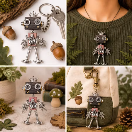 Steampunk Minibot - Kung Eko