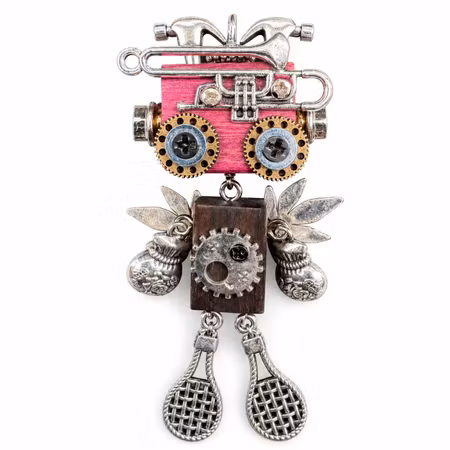 Steampunk Minibot - Silverpärlan