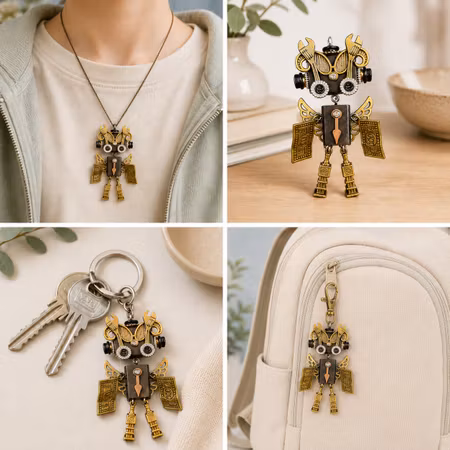 Steampunk Minibot - Baron Kuggvinge