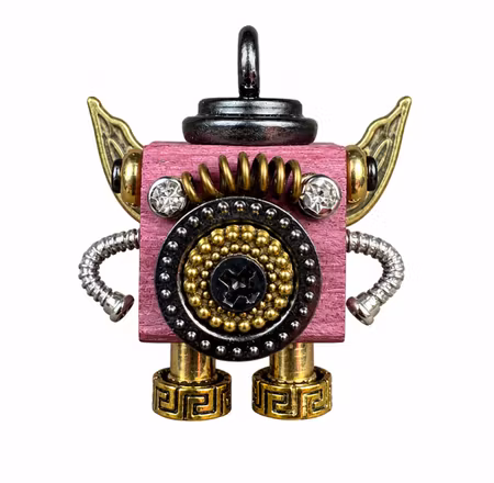 Steampunk Minibot - Pink Angel