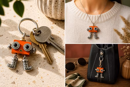 Steampunk Minibot - Pocket Bot