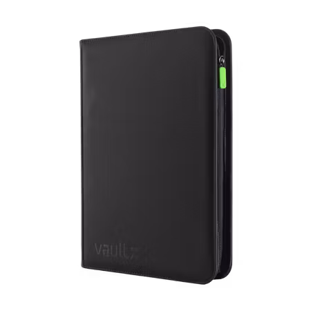 Vault X: Exo Tec Zip Binder 9-Pocket (Black)