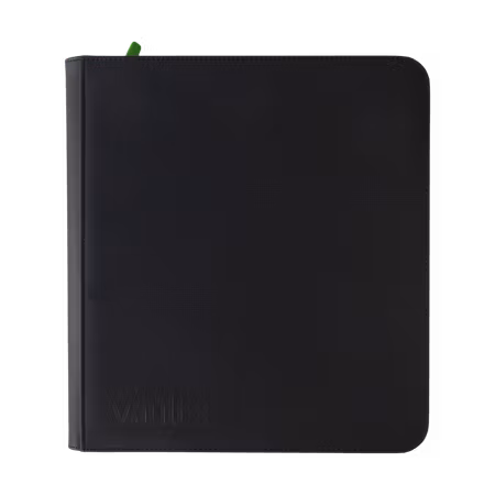 Vault X: Exo Tec Zip Binder 12-Pocket (Black)