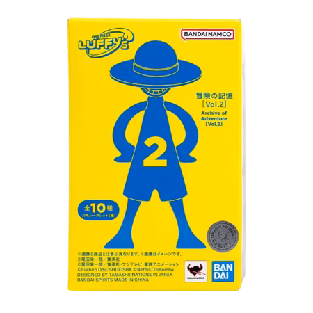 One Piece LUFFY's Archive Of Adventure Vol.2 Blind Box
