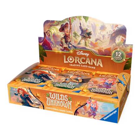 Disney Lorcana Wilds Unknown Booster Box