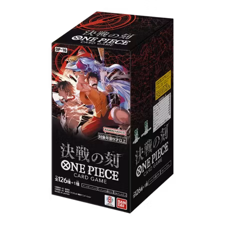 One Piece Card Game: OP16 The Time Of Battle Booster Box (JP)