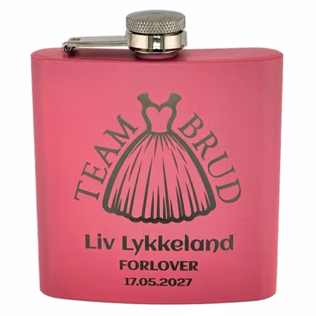 Lommelerke Rosa - Team Brud med kjole
