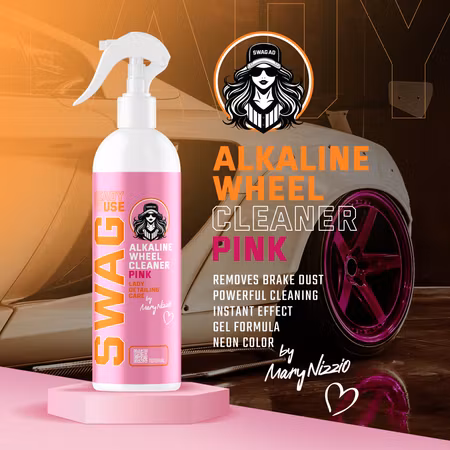 Swag LADY ALKALINE WHEEL CLEANER PINK