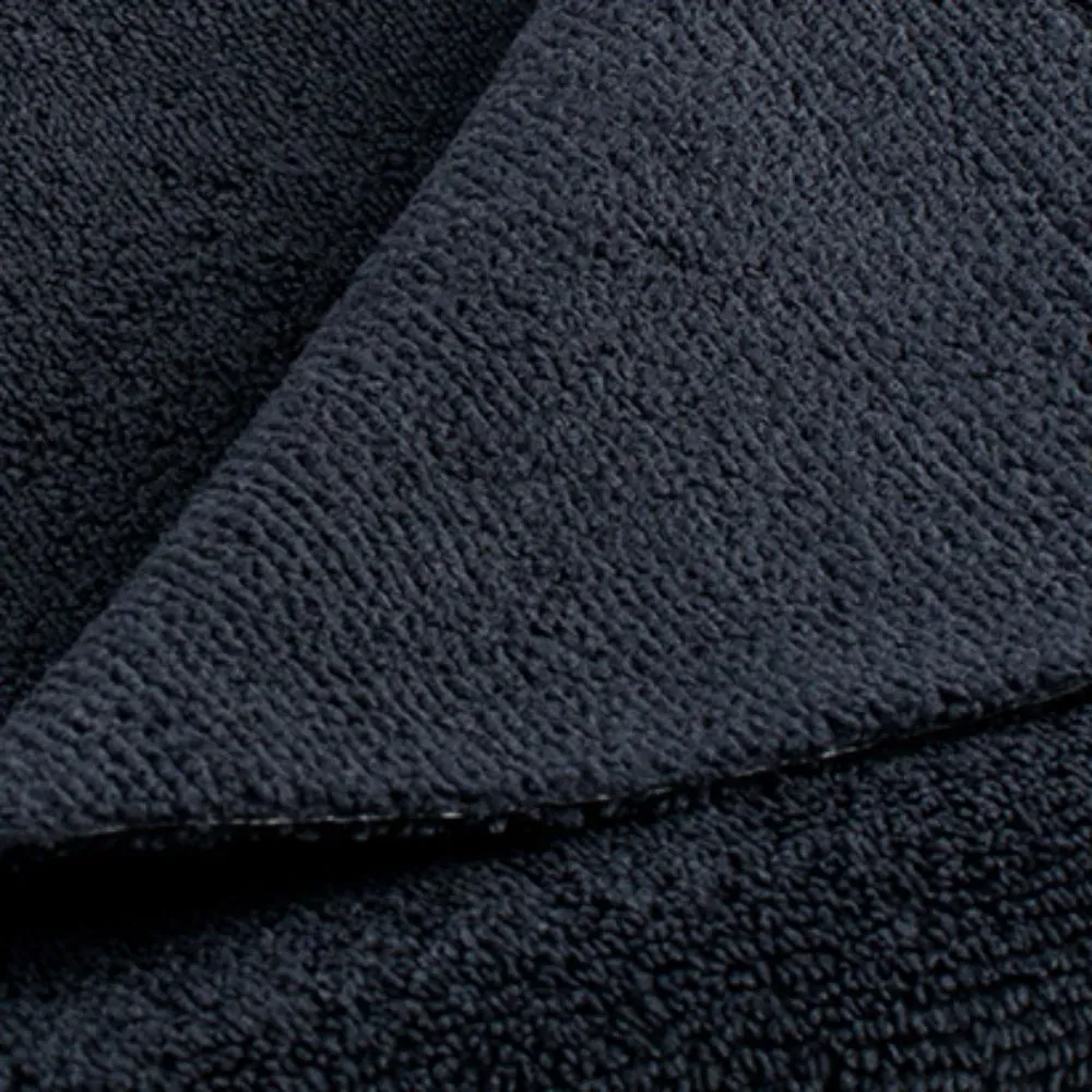 Sömlös Mikrofiberduk Svart – 40x40 cm (385 g/m²) - 5st