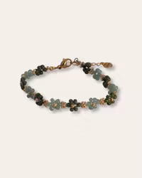 Floral bracelet - Green