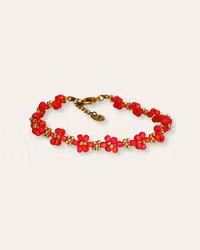 Floral bracelet - Sorbet