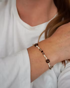 Chocolate brown bracelet