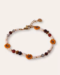 Autumn sunflower bracelet