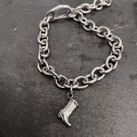 Rebel Boots Cuff - Cowboyboot Armband | Rostfritt Stål