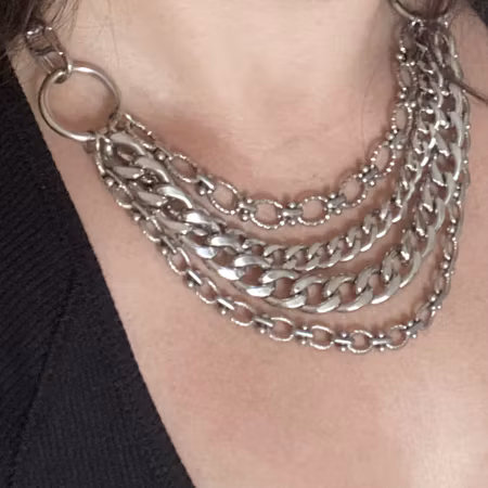 BADASS QUEEN - Chunky Chain Choker