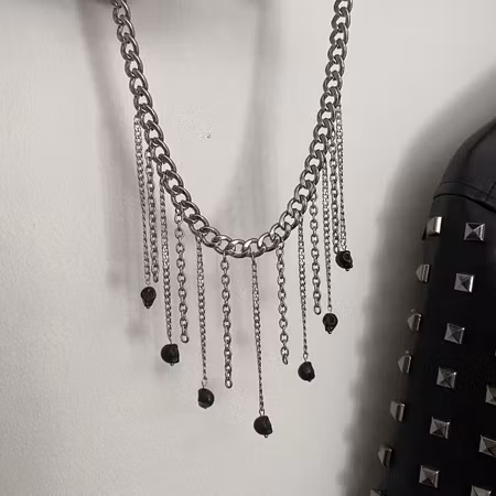 Black Widow Necklace - Rostfritt Stål