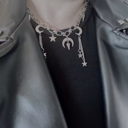 STARGAZER - Moon & Spike Necklace