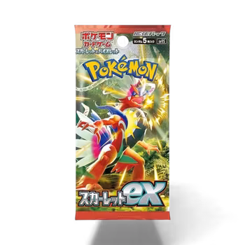Pokemon Scarlet ex – Boosterpakke (Japansk)