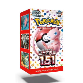 Pokemon 151 - Boosterboks (Koreansk)