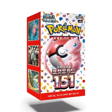 Pokemon 151 - Boosterboks (Koreansk)