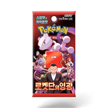 Pokemon Glory of Team Rocket – Boosterpakke (Koreansk)