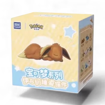 Pokemon Sleeping Eevee Evolutions Blind Boks by Holly Box (Kinesisk)