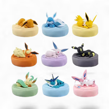Pokemon Sleeping Eevee Evolutions Blind Boks by Holly Box (Kinesisk)