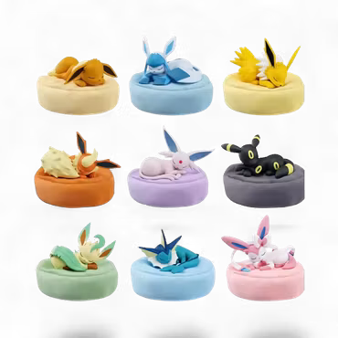 Pokemon Sleeping Eevee Evolutions Blind Boks by Holly Box (Kinesisk)