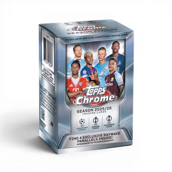 Topps Chrome® UEFA Club Competitions 2025-26 - Value boks