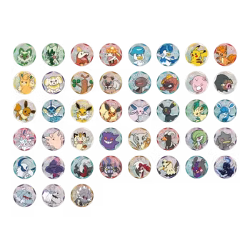 Pokemon - Gem Pack Badge Set (Kinesisk)