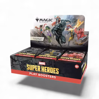 Marvel Super Heroes Play Booster Display Boks
